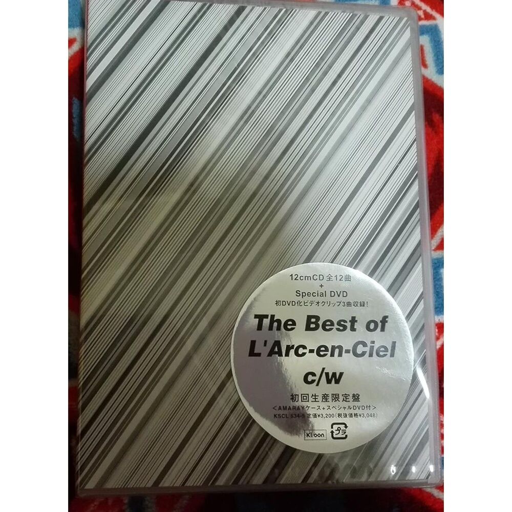 The Best of L'Arc en Ciel c / w First Press Limited Edition Limited Edition CD